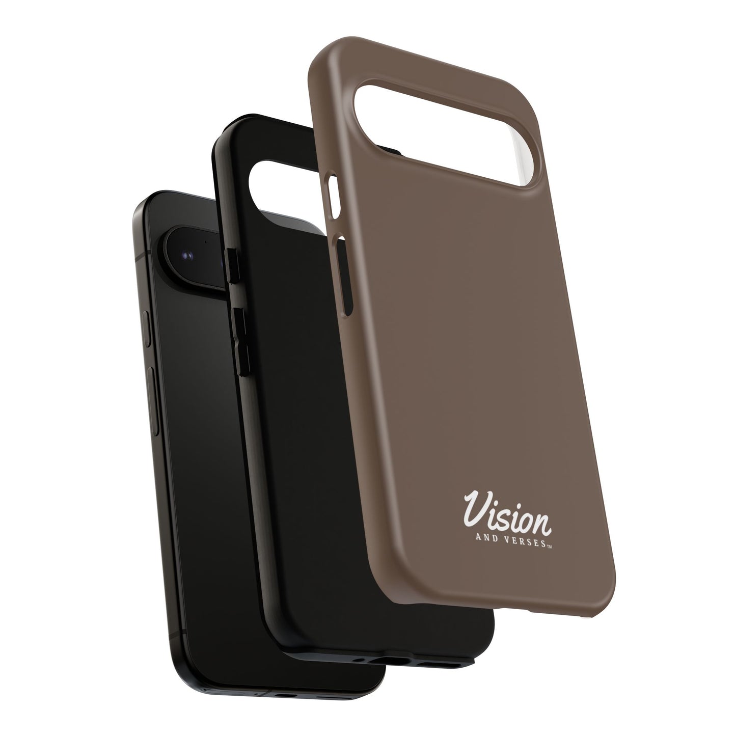 Brown Vision and Verses Tough Phone Case