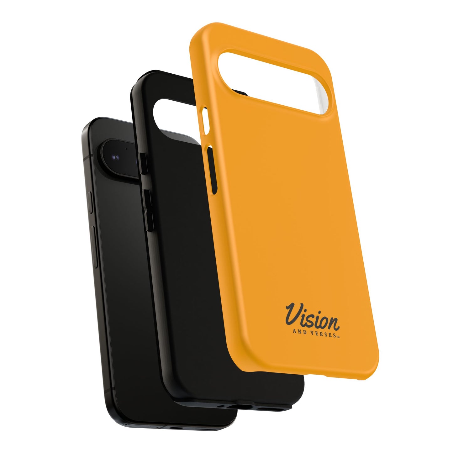 Orange Vision and Verses Tough Phone Case