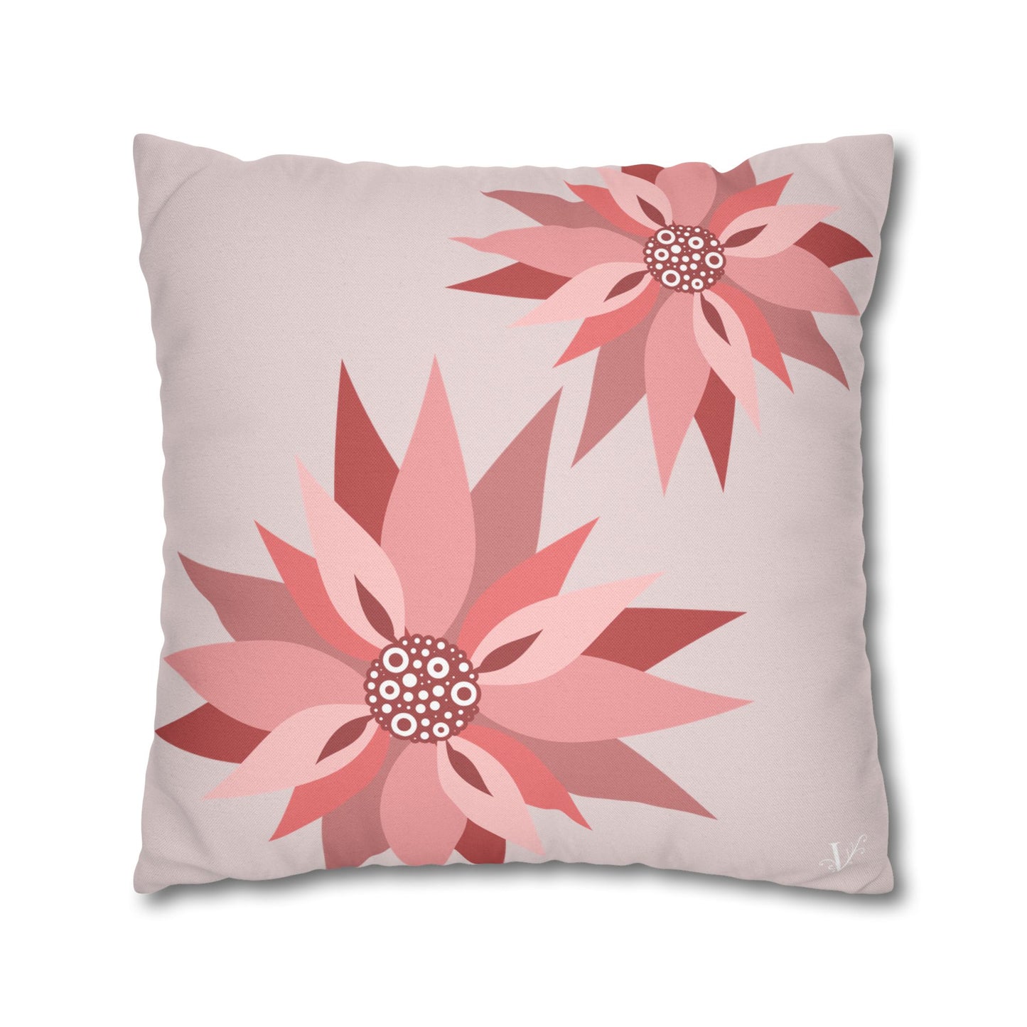 Charming Pinwheel Petal Pillowcase (Psalm 46:5)
