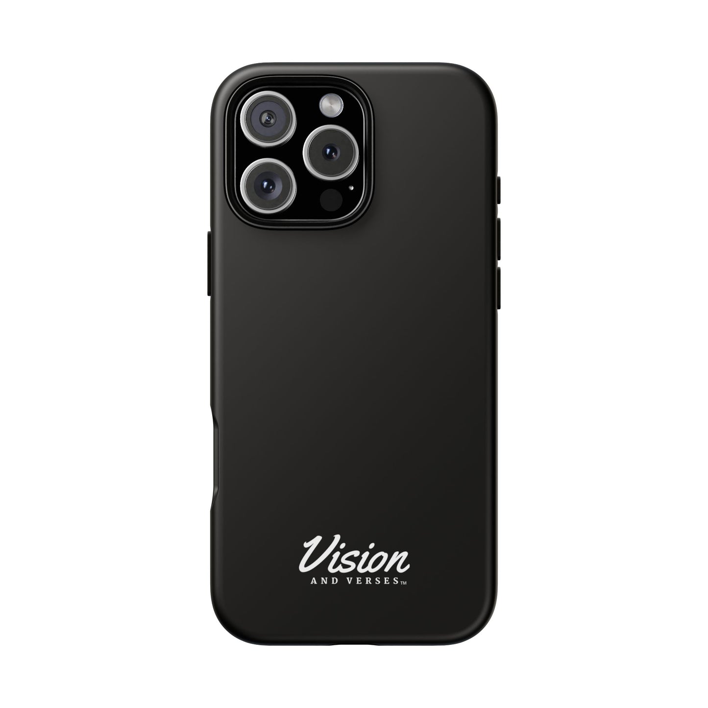 Black Vision and Verses Tough Phone Case
