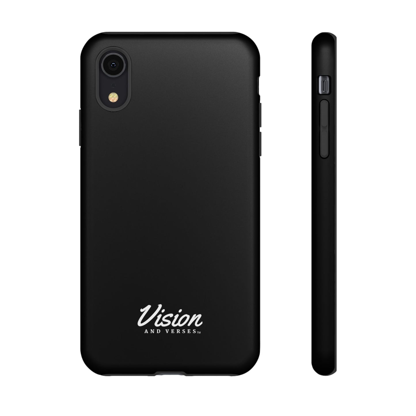 Black Vision and Verses Tough Phone Case