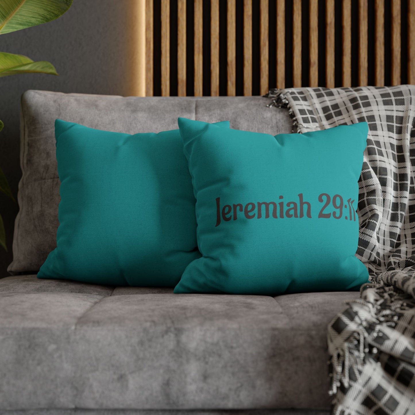 Charming Scripture Pillowcase (Jeremiah 29:11)