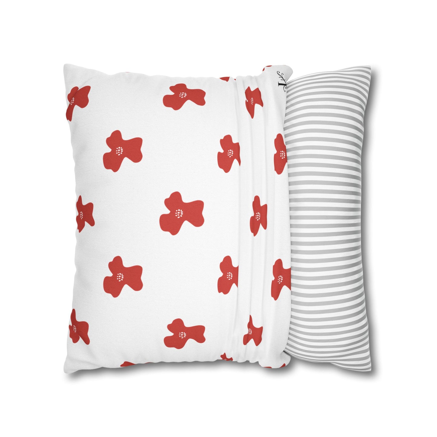 Charming Poppy Pillowcase (Proverbs 3:5)