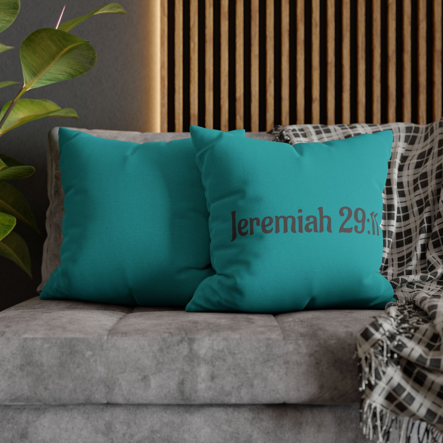 Charming Scripture Pillowcase (Jeremiah 29:11)