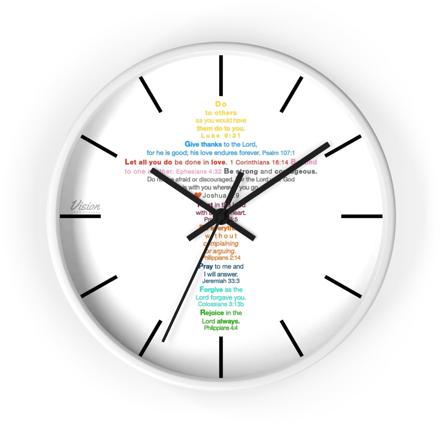 The Kids Cross - Wall Clock