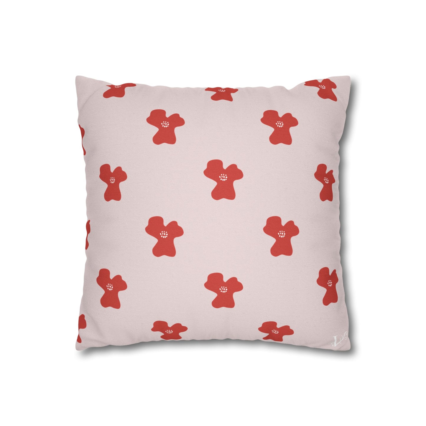 Charming Pink Poppy Pillowcase (Proverbs 3:5)