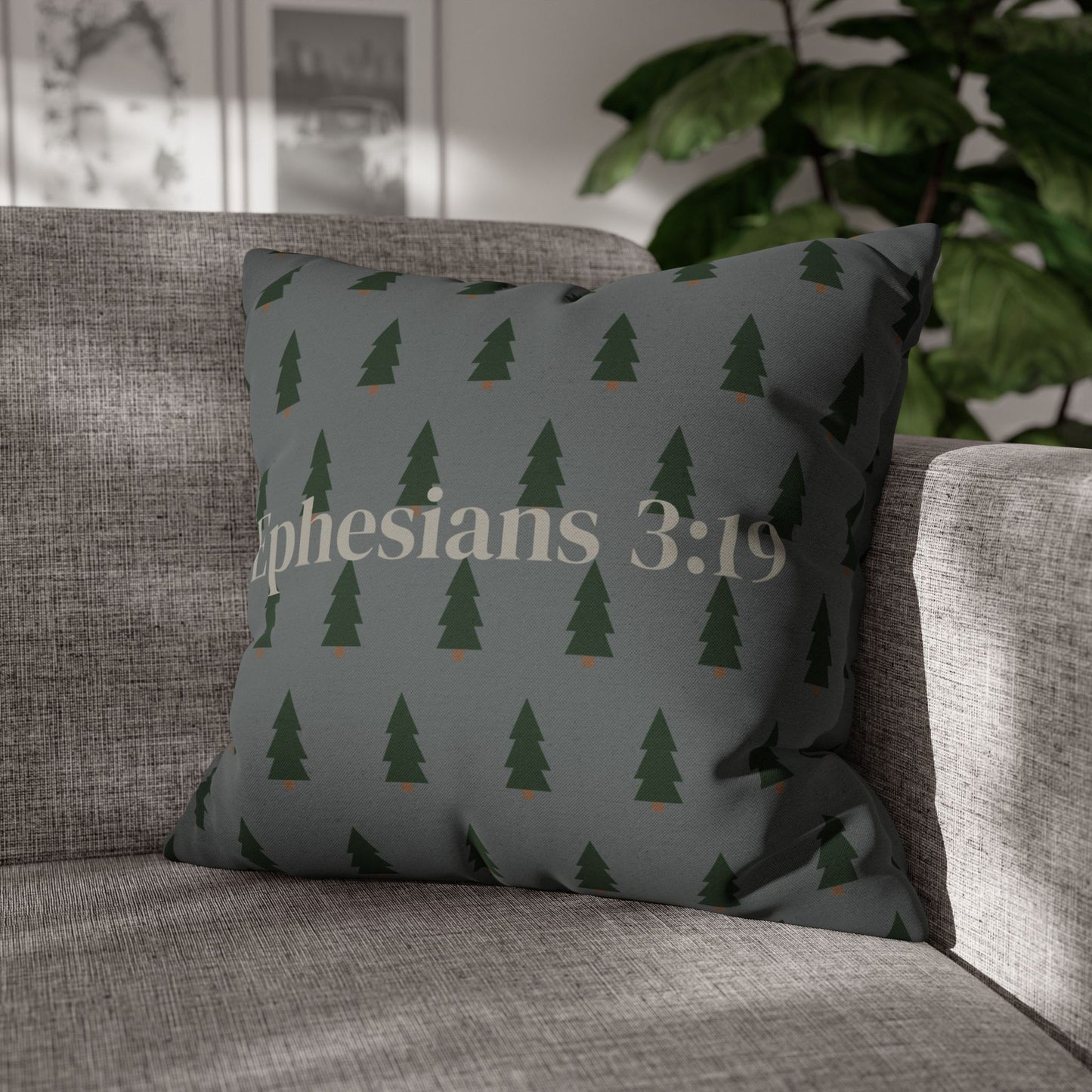 Charming Forest Pillowcase (Ephesians 3:19)
