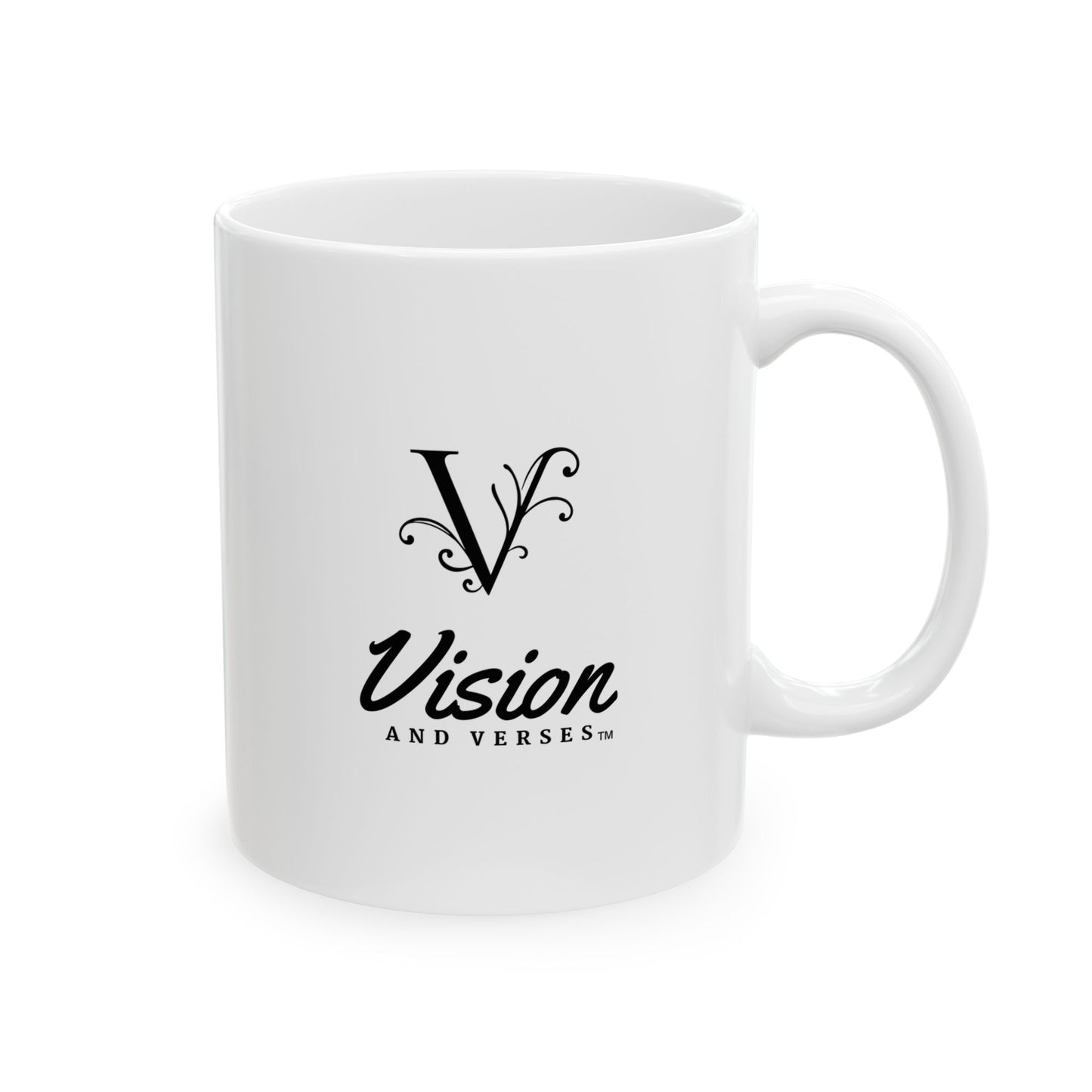 Elegant Vision and Verses Ceramic Mug