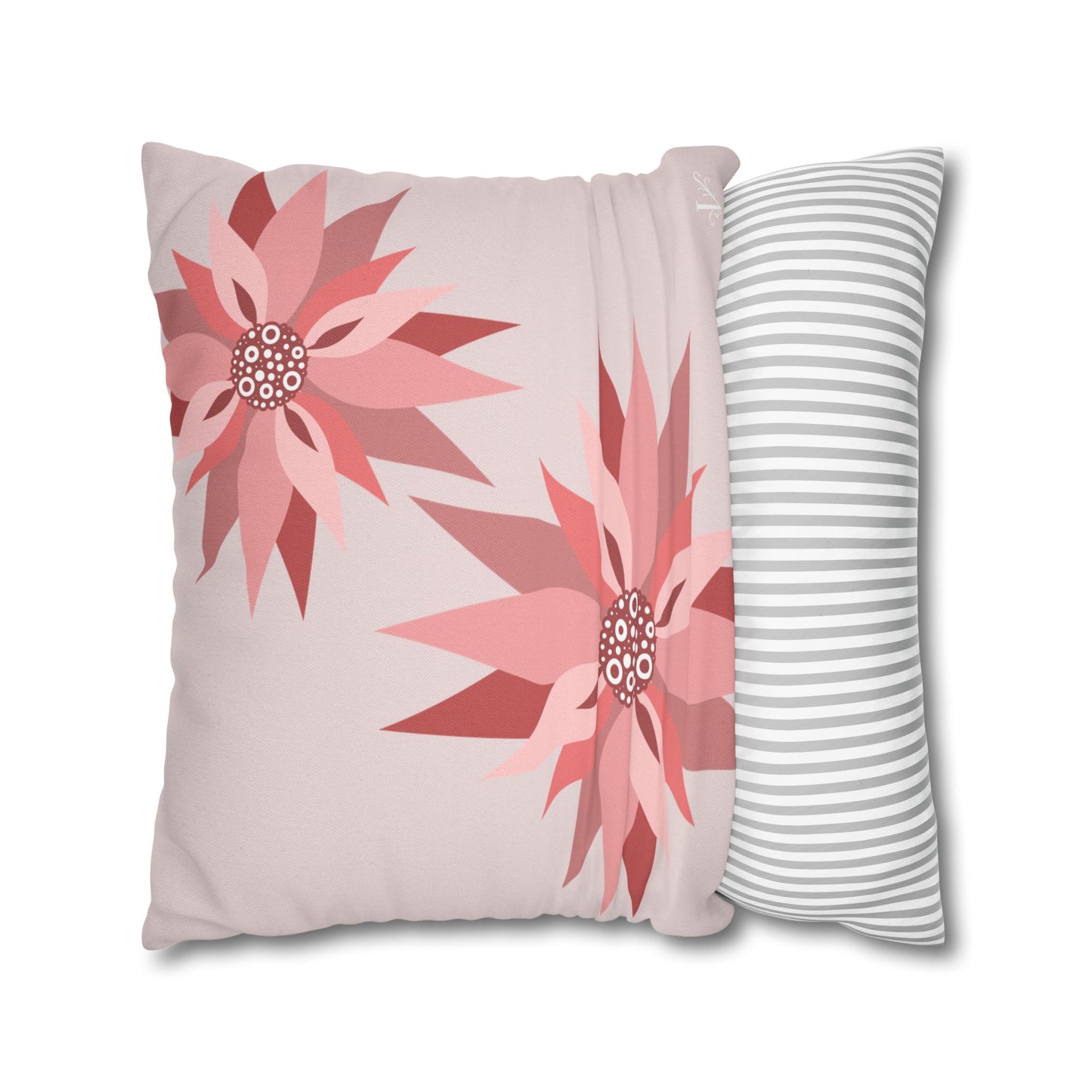 Charming Pinwheel Petal Pillowcase (Psalm 46:5)