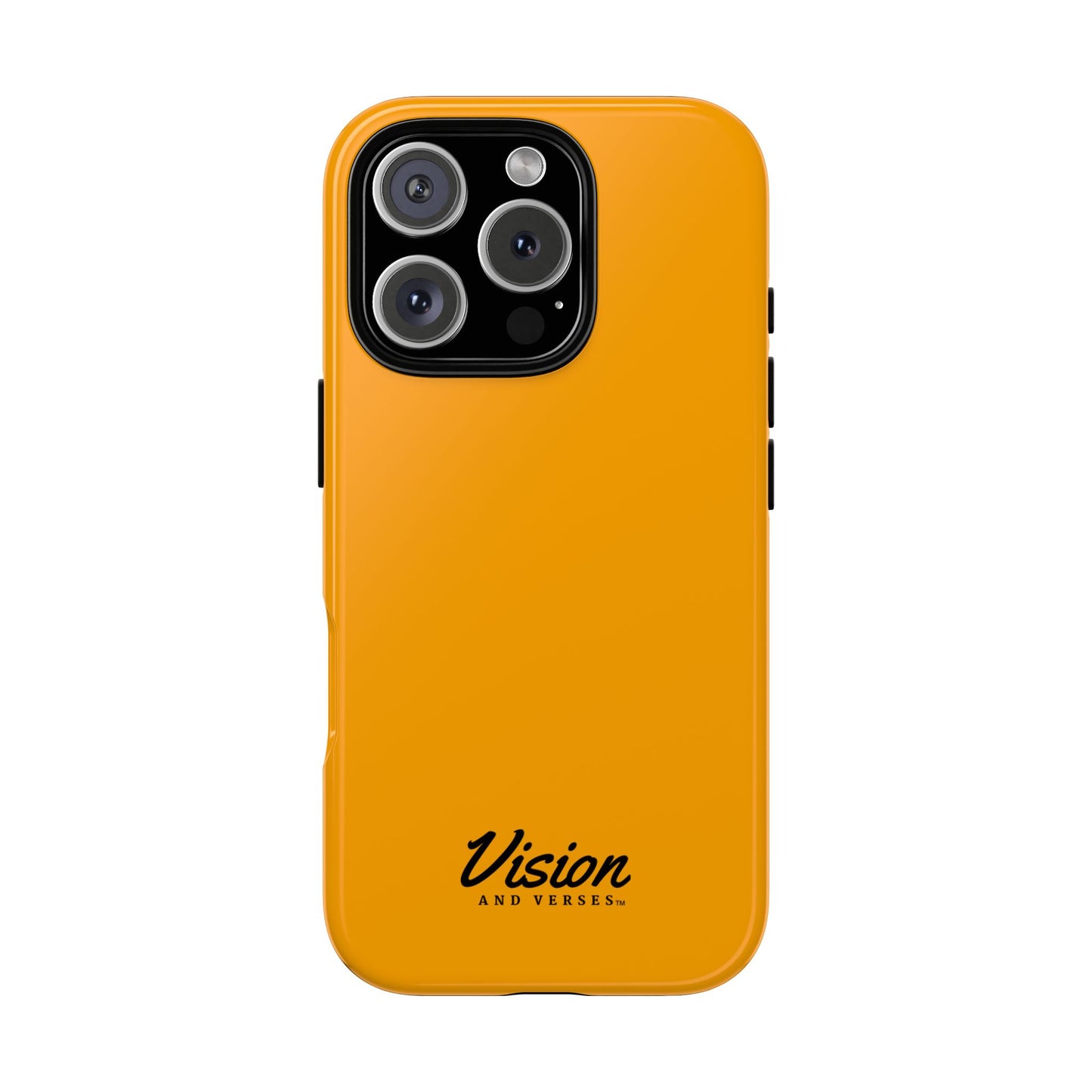 Orange Vision and Verses Tough Phone Case