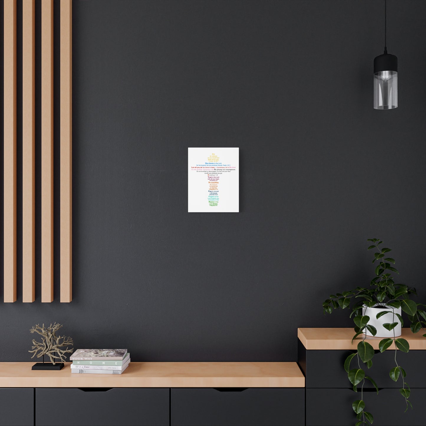 The Kids Cross - Unframed Canvas Wall Art