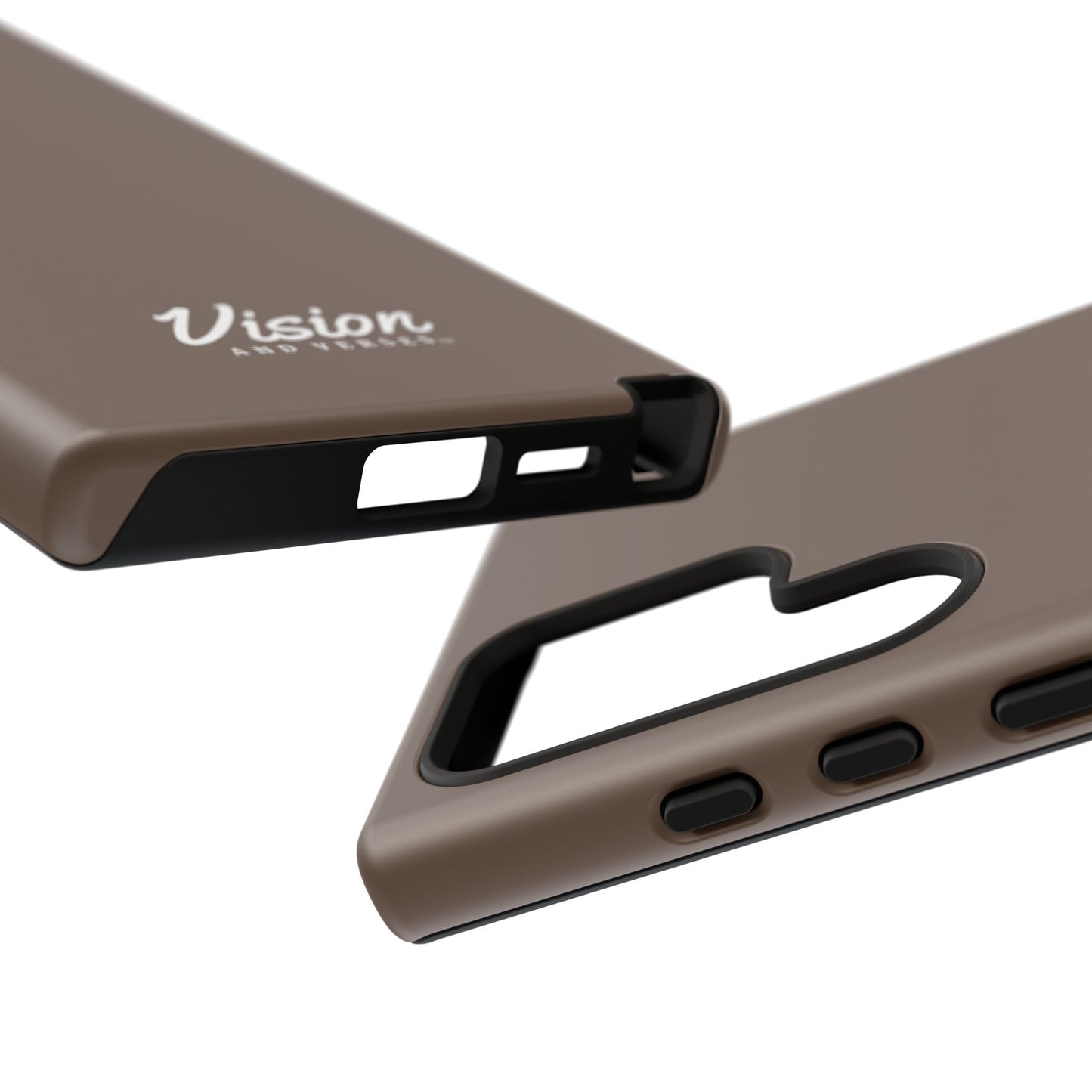 Brown Vision and Verses Tough Phone Case