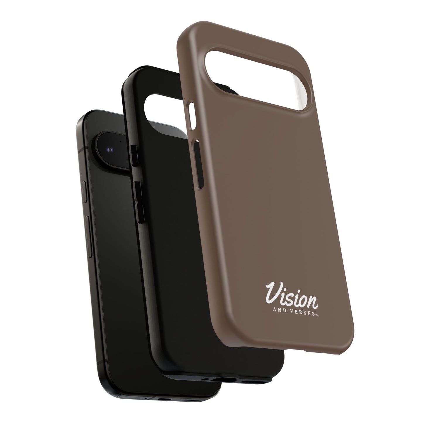 Brown Vision and Verses Tough Phone Case
