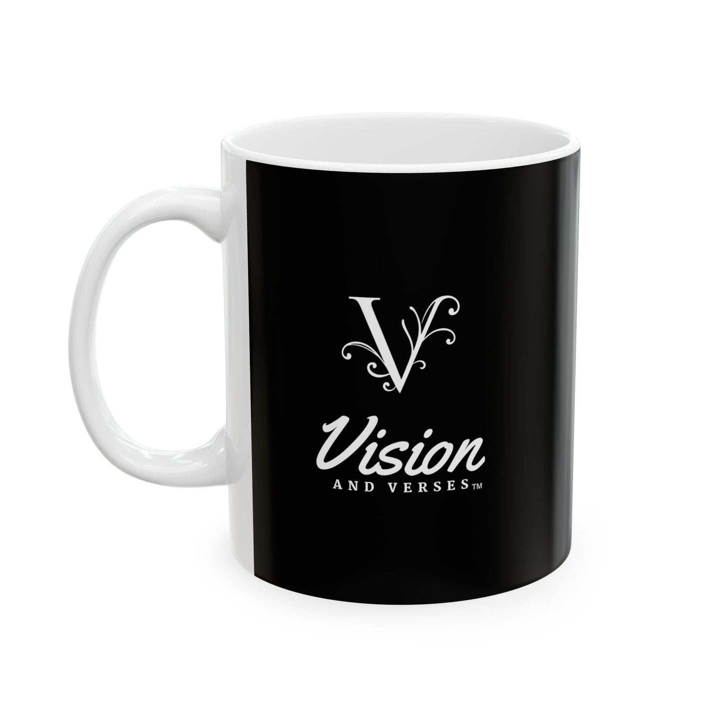 Elegant Vision and Verses Ceramic Mug