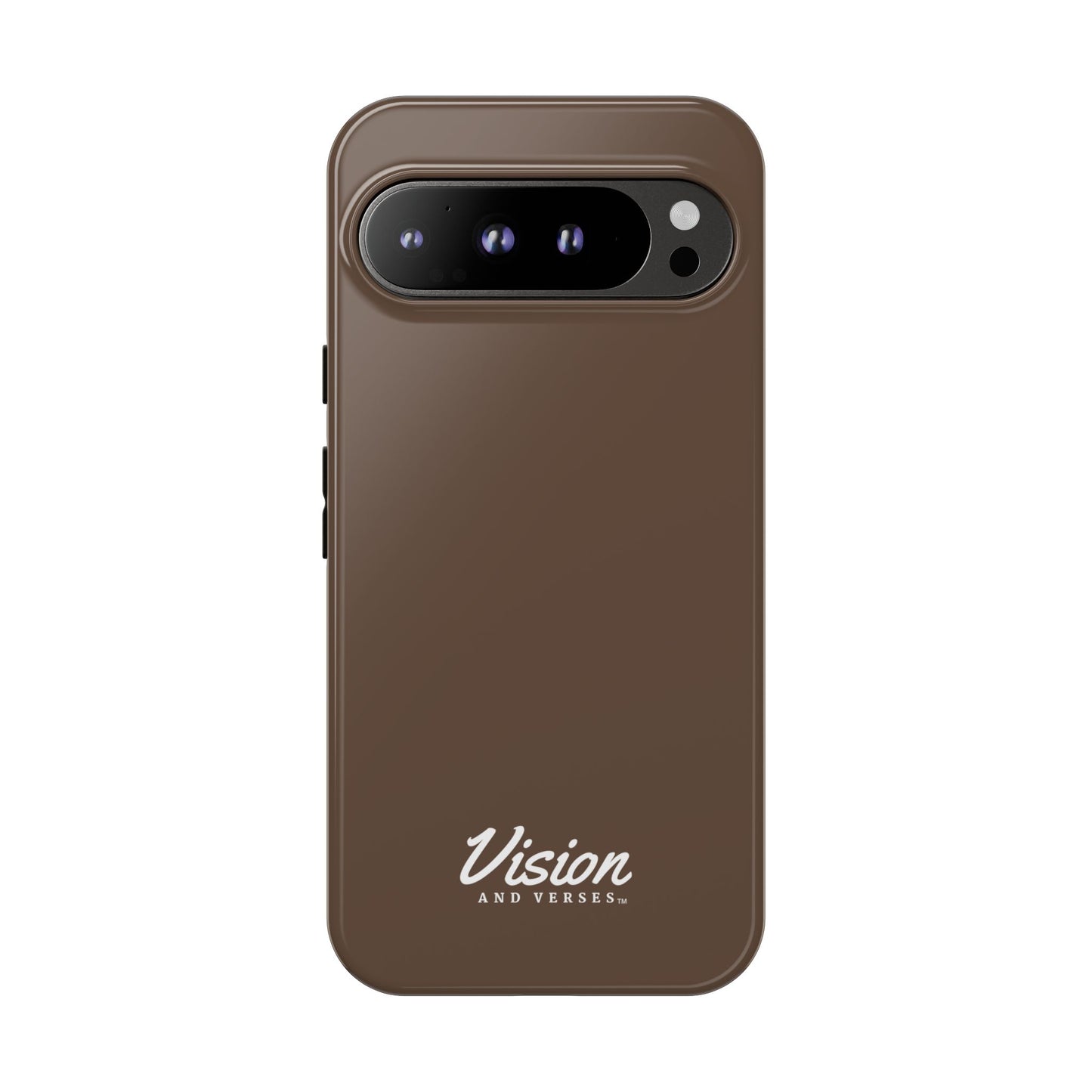 Brown Vision and Verses Tough Phone Case