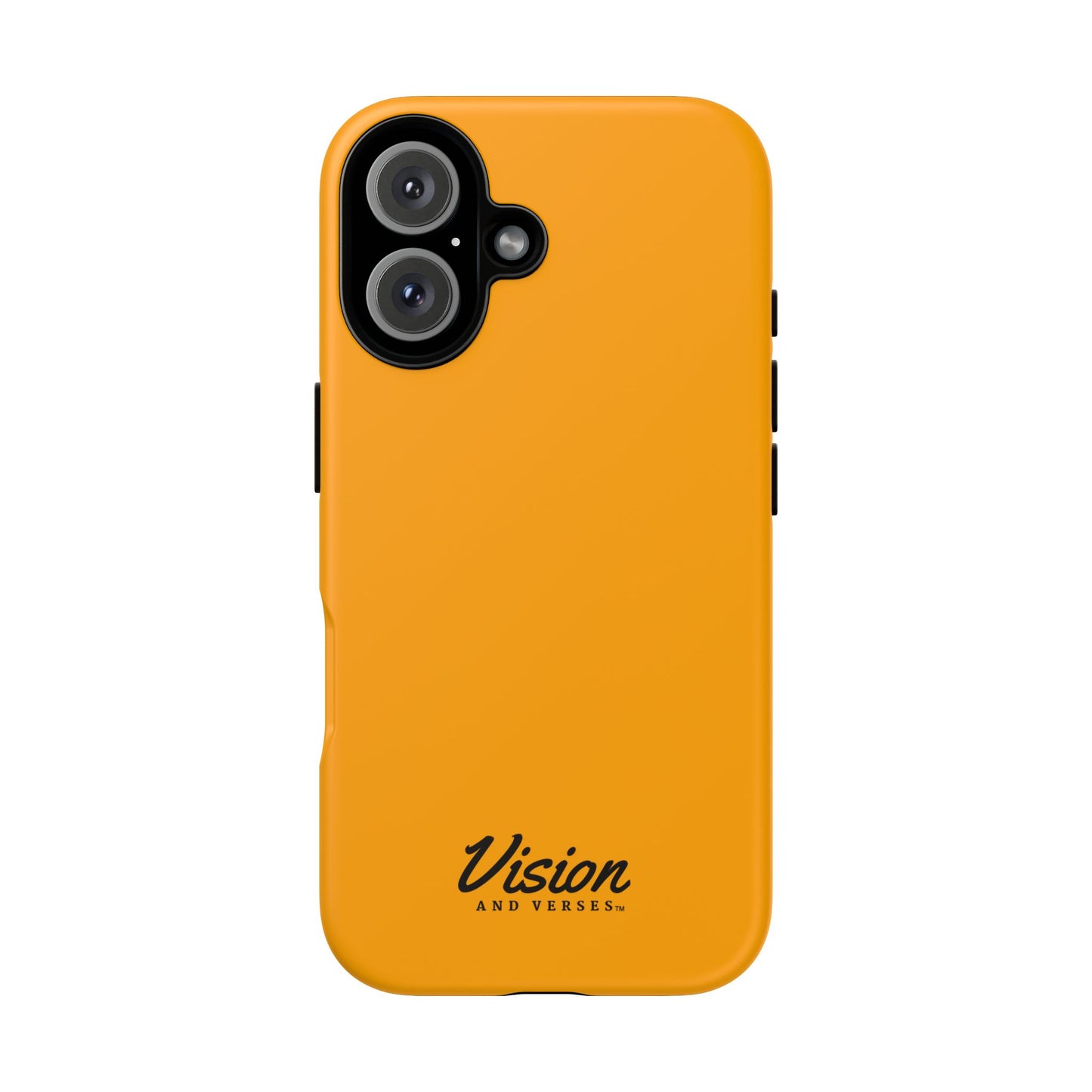 Orange Vision and Verses Tough Phone Case