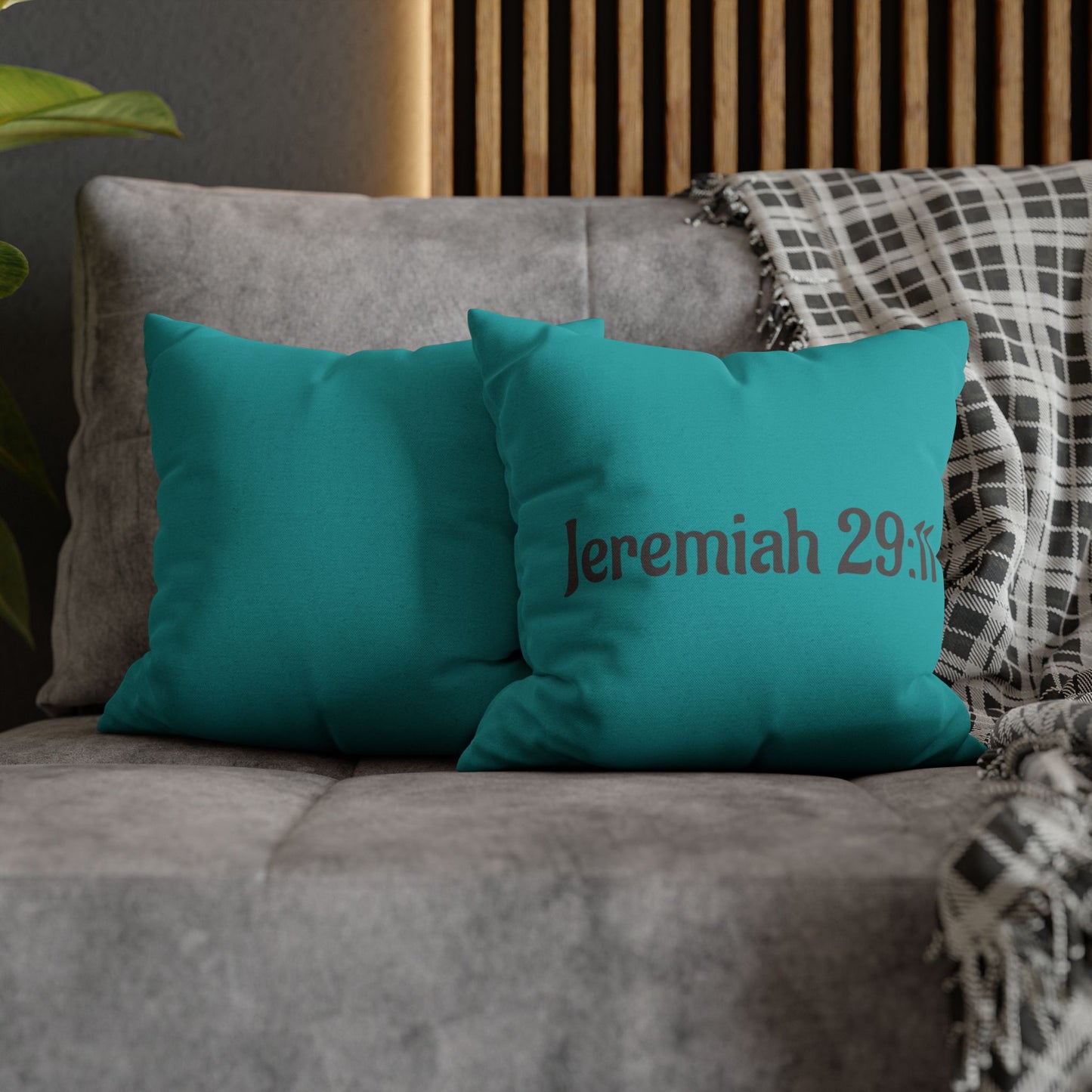 Charming Scripture Pillowcase (Jeremiah 29:11)