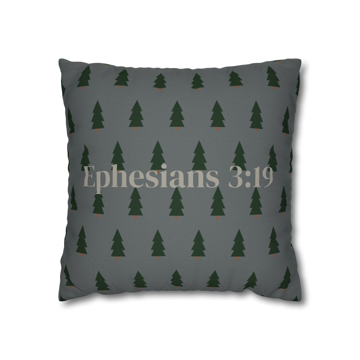 Charming Forest Pillowcase (Ephesians 3:19)