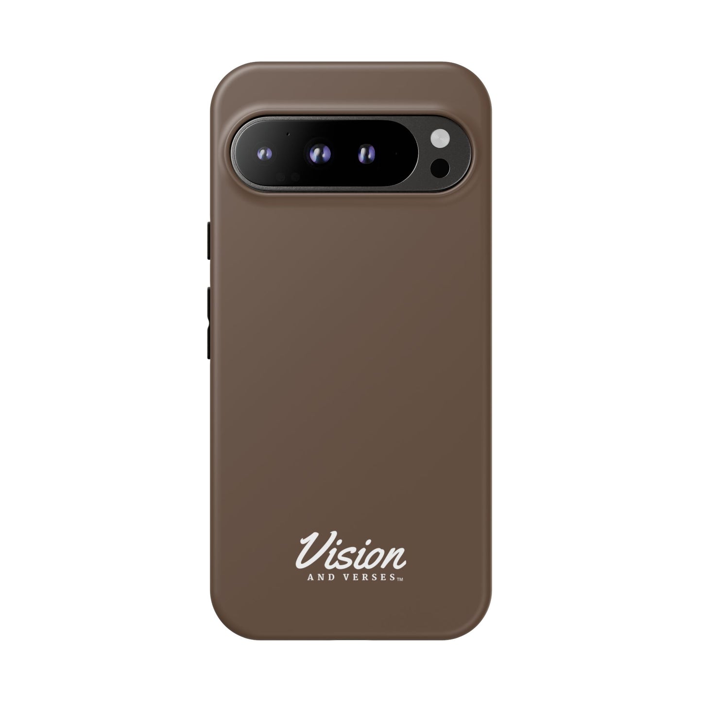 Brown Vision and Verses Tough Phone Case