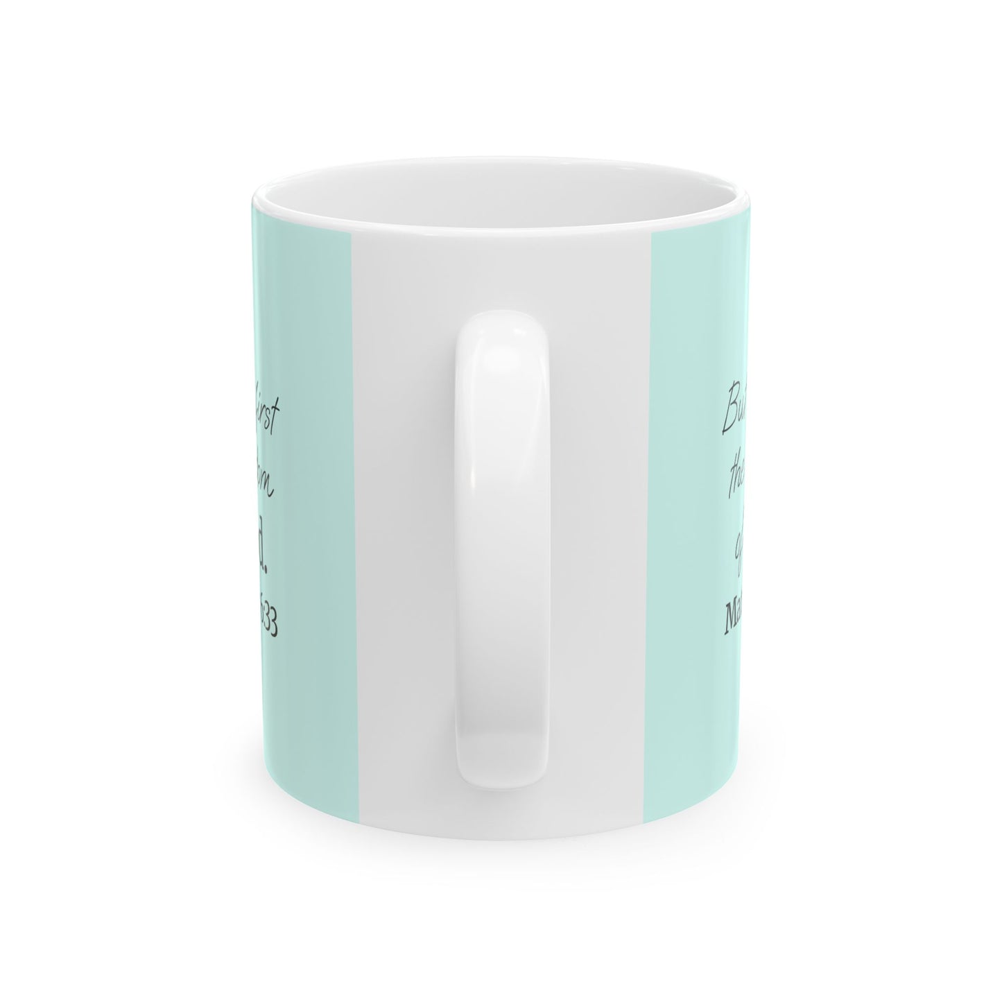 *NEW* Inspirational Ceramic Mug (11oz, 15oz) | Matthew 6:33