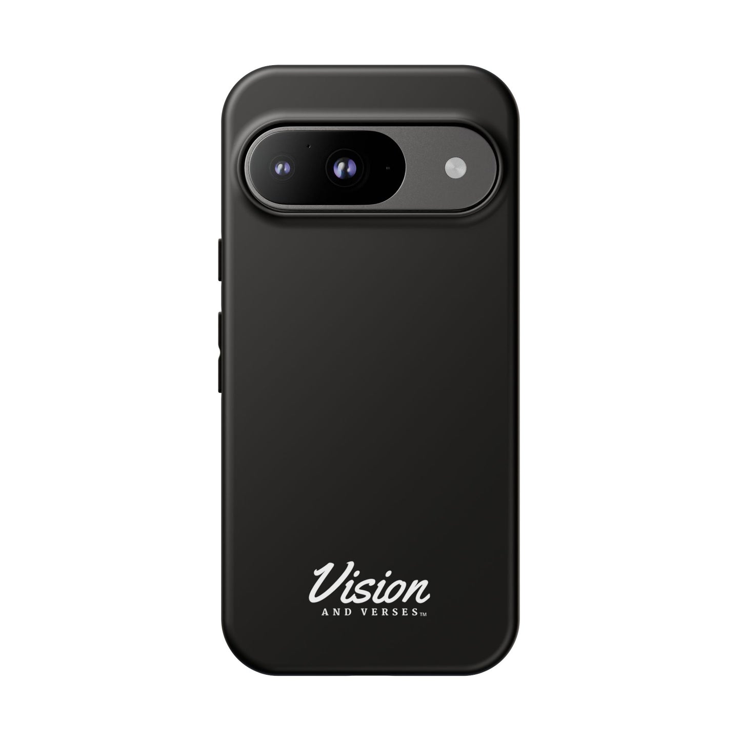 Black Vision and Verses Tough Phone Case