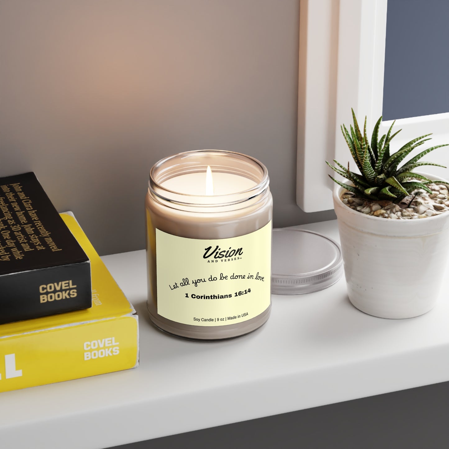 1 Corinthians 16:14 | Scripture Scented Soy Candle (9 oz)