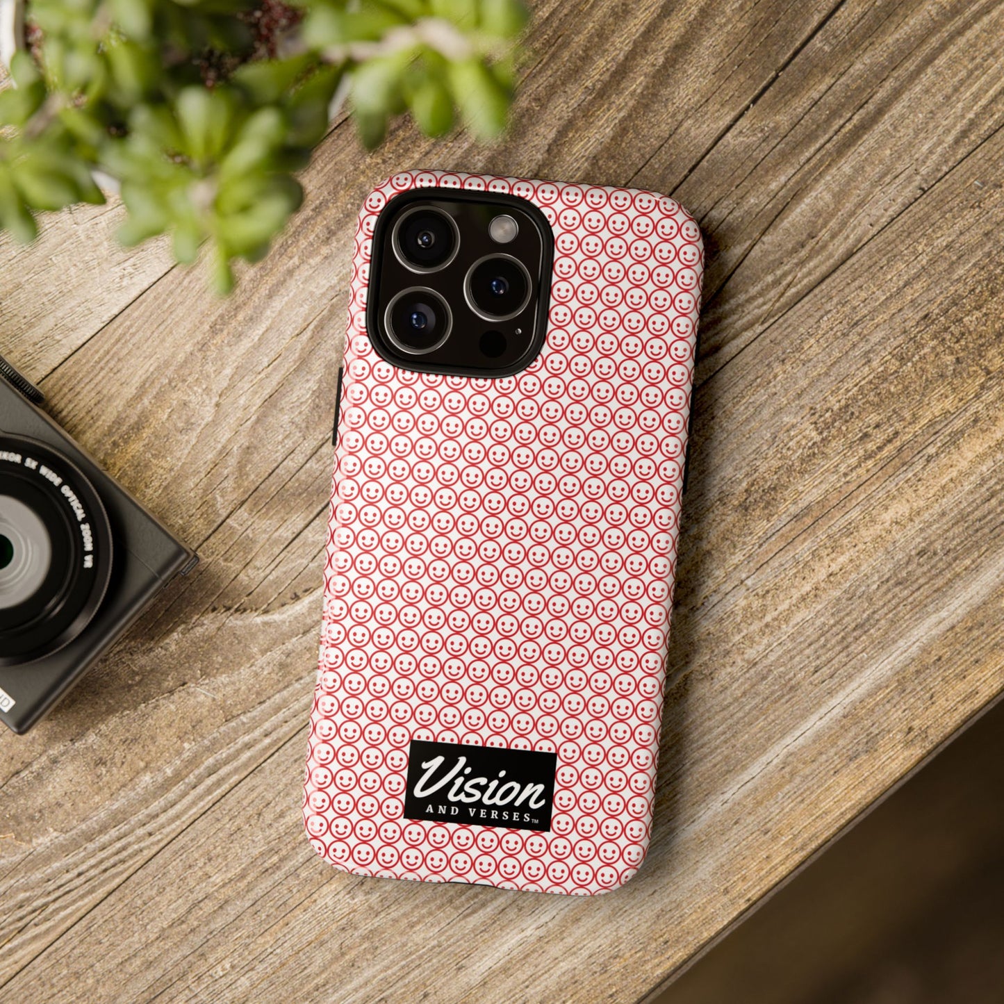 Tough Phone Case — Bubble Wrap Smile Pattern