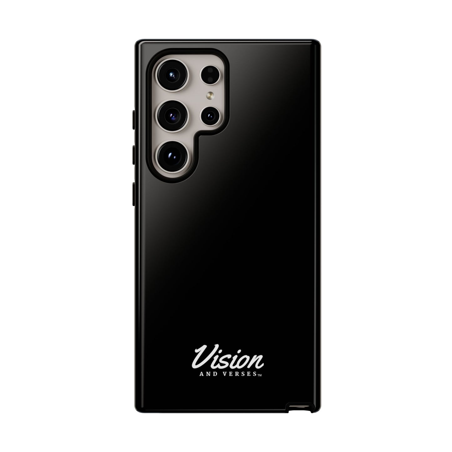Black Vision and Verses Tough Phone Case
