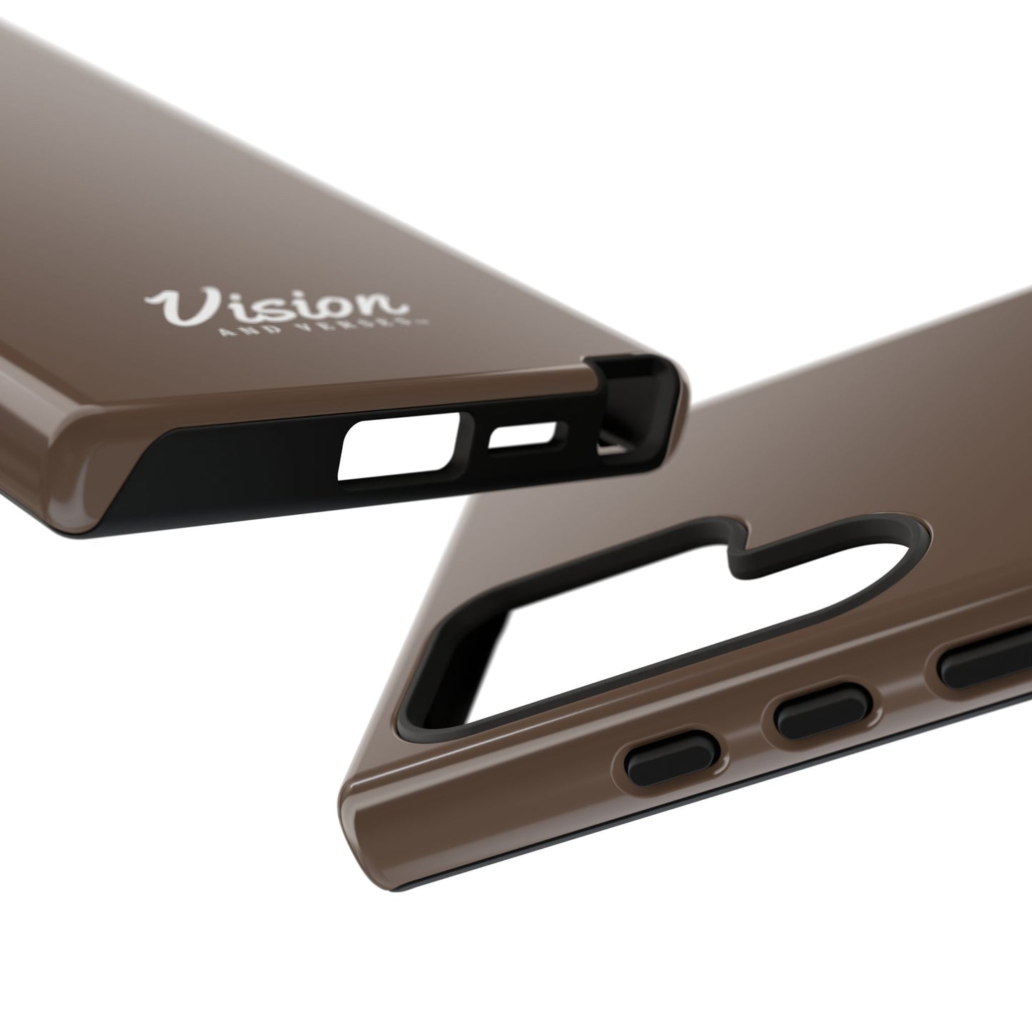 Brown Vision and Verses Tough Phone Case