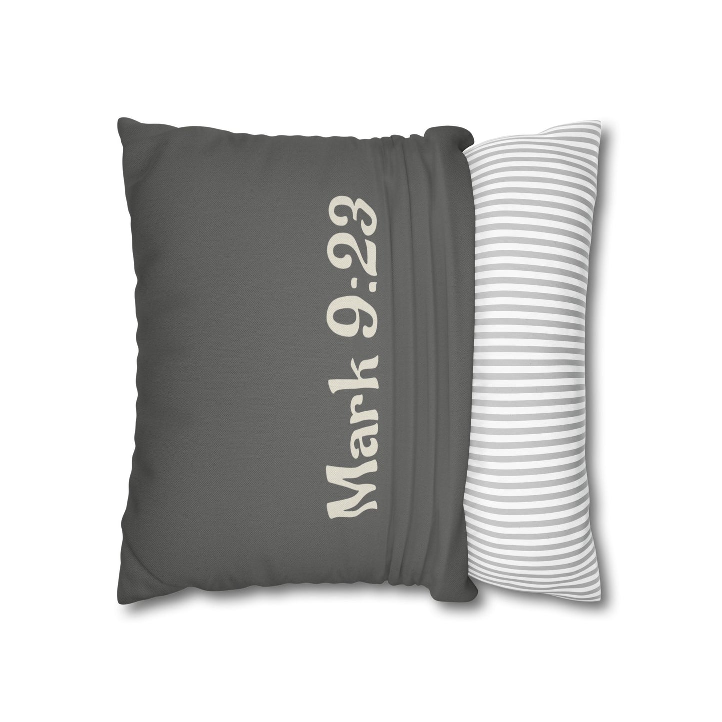 Charming Scripture Pillowcase (Mark 9:23)