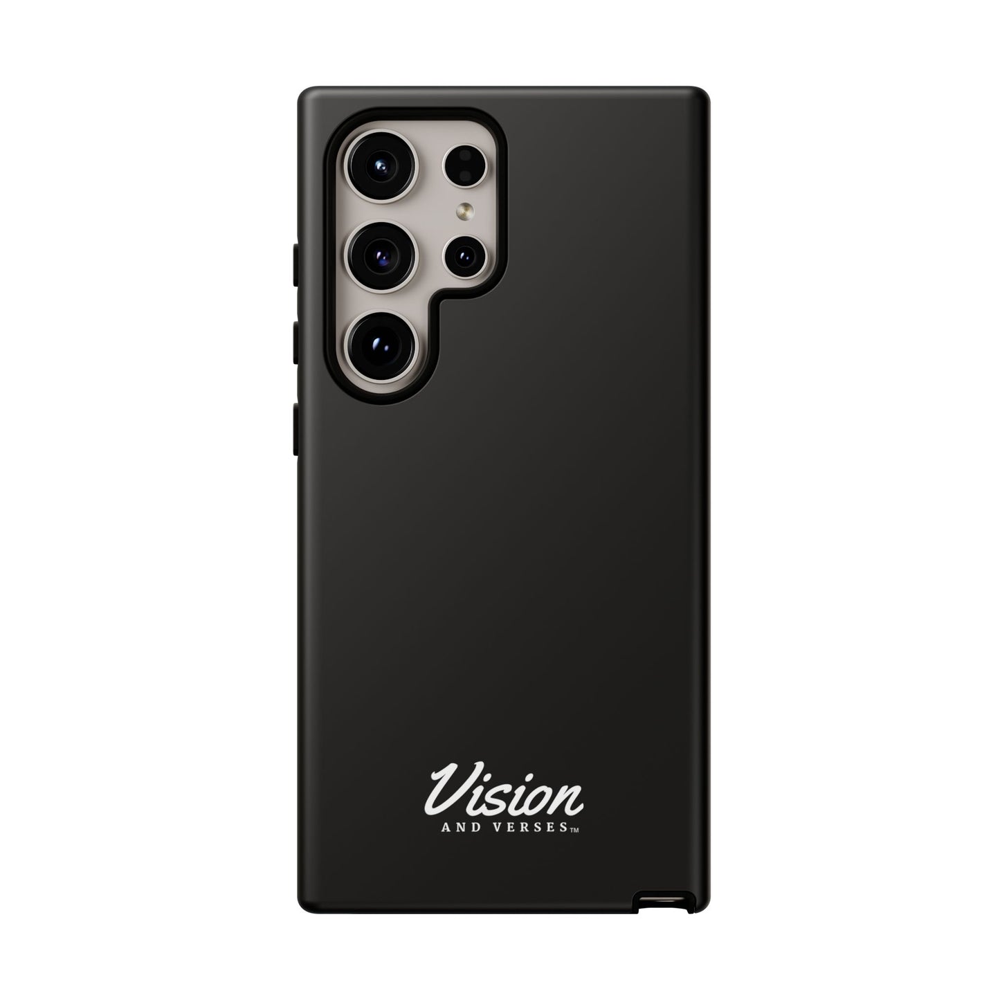 Black Vision and Verses Tough Phone Case
