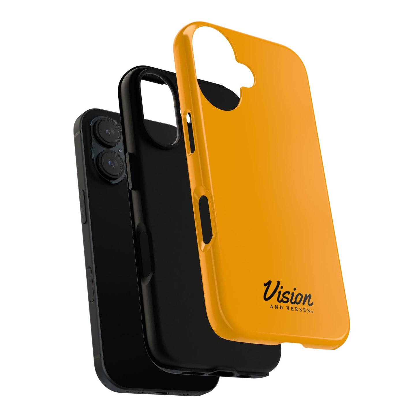 Orange Vision and Verses Tough Phone Case
