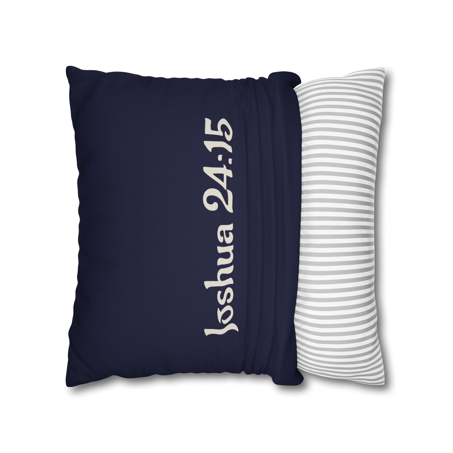 Charming Scripture Pillowcase (Joshua 24:15)