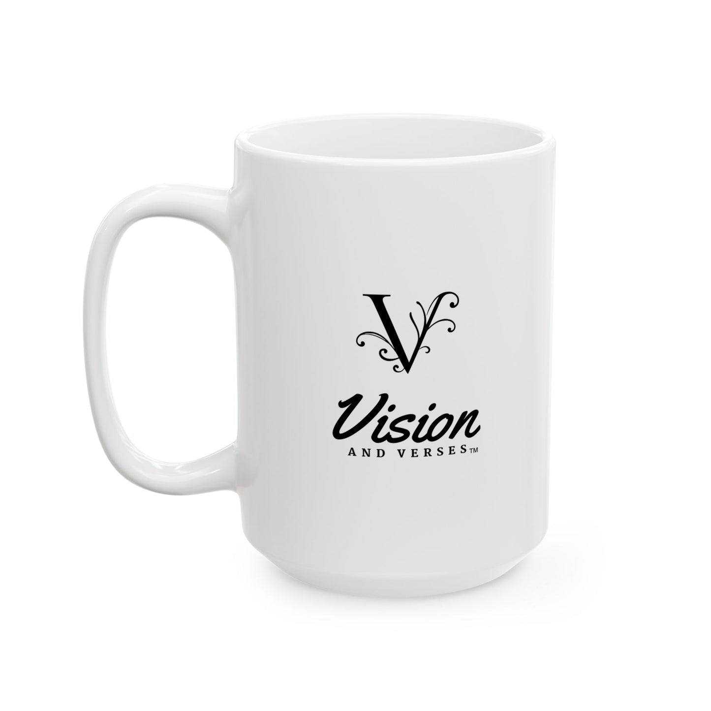 Elegant Vision and Verses Ceramic Mug