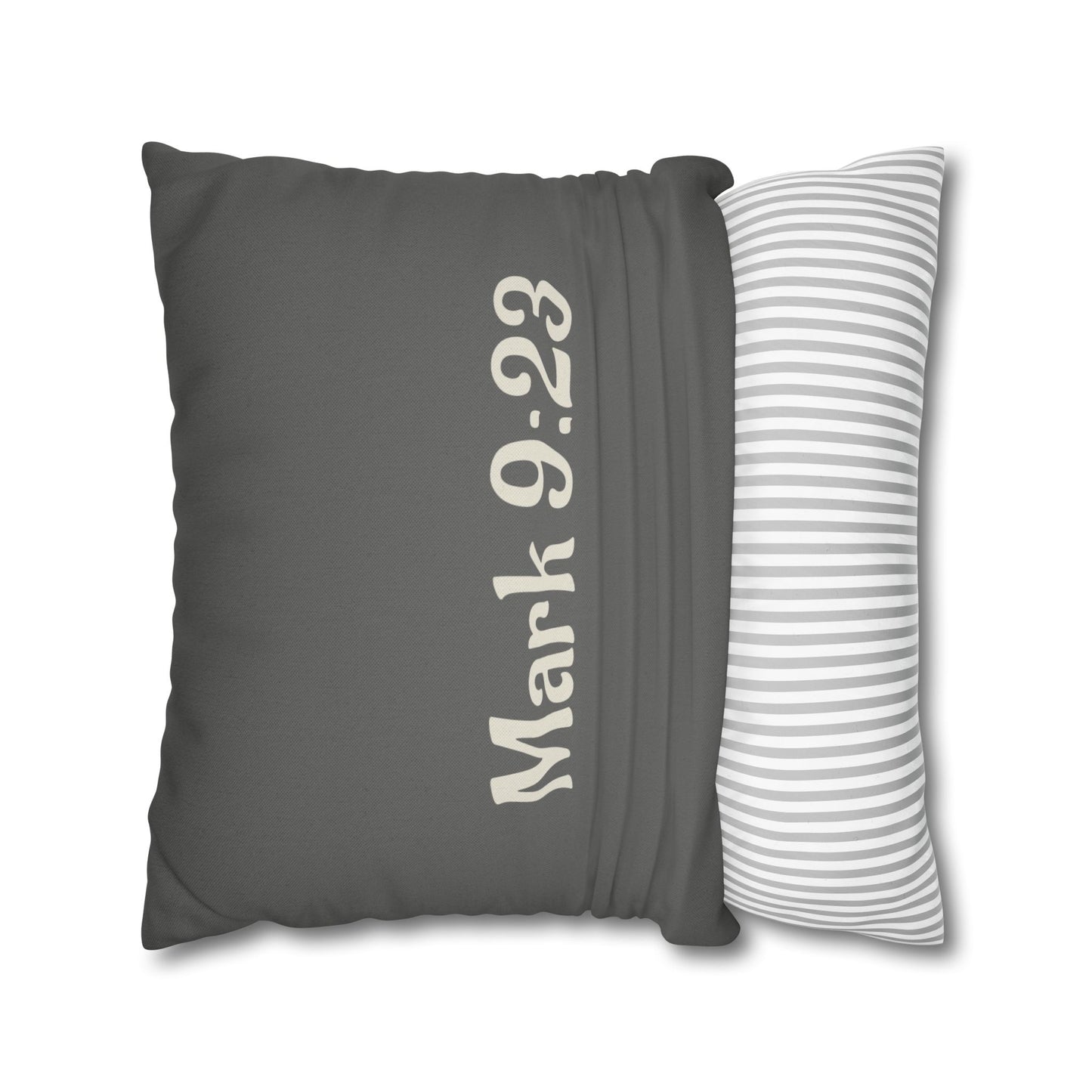 Charming Scripture Pillowcase (Mark 9:23)
