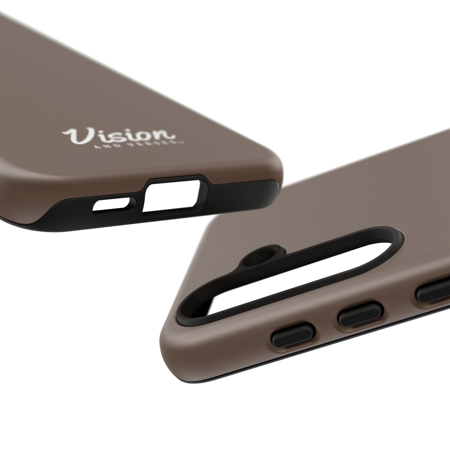 Brown Vision and Verses Tough Phone Case