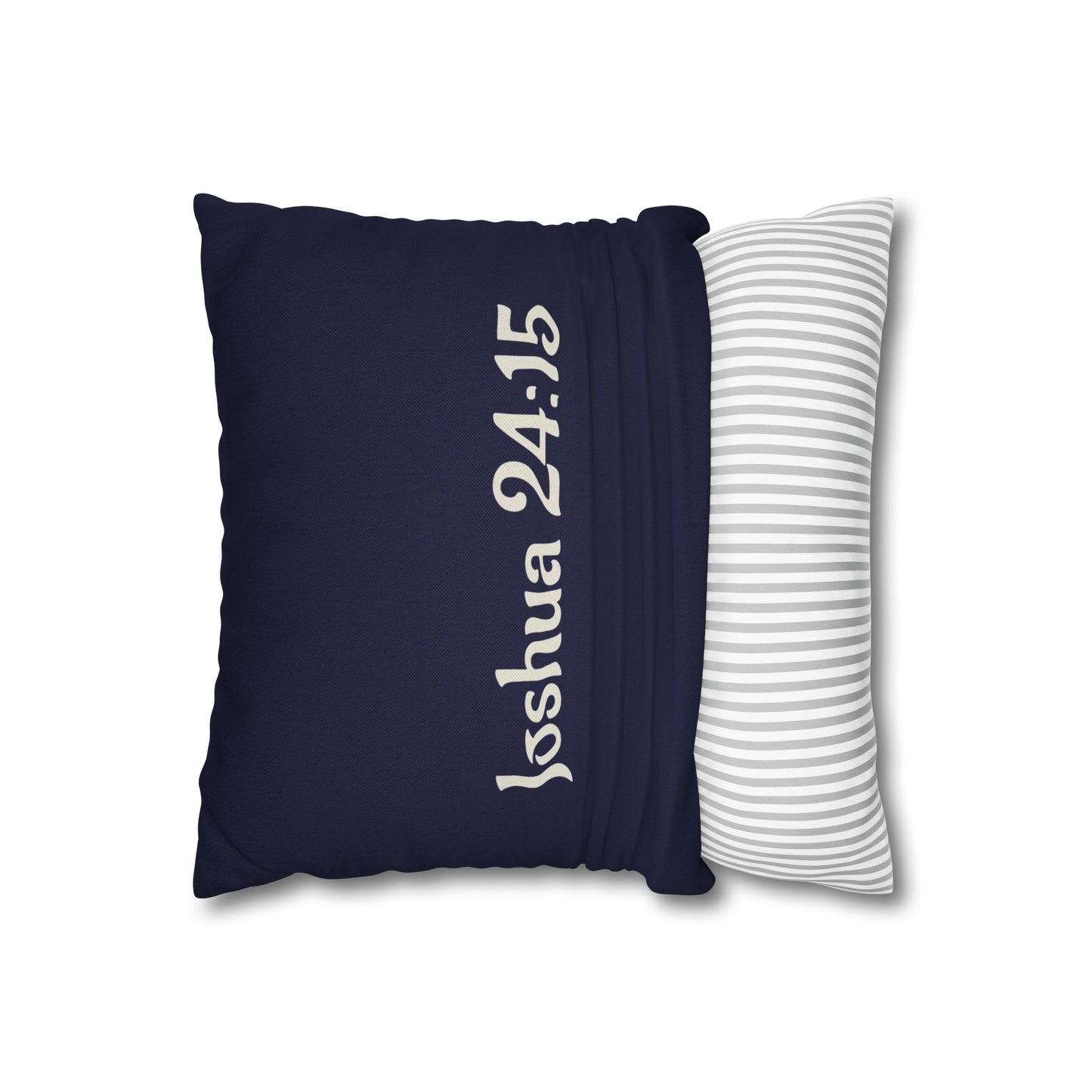Charming Scripture Pillowcase (Joshua 24:15)