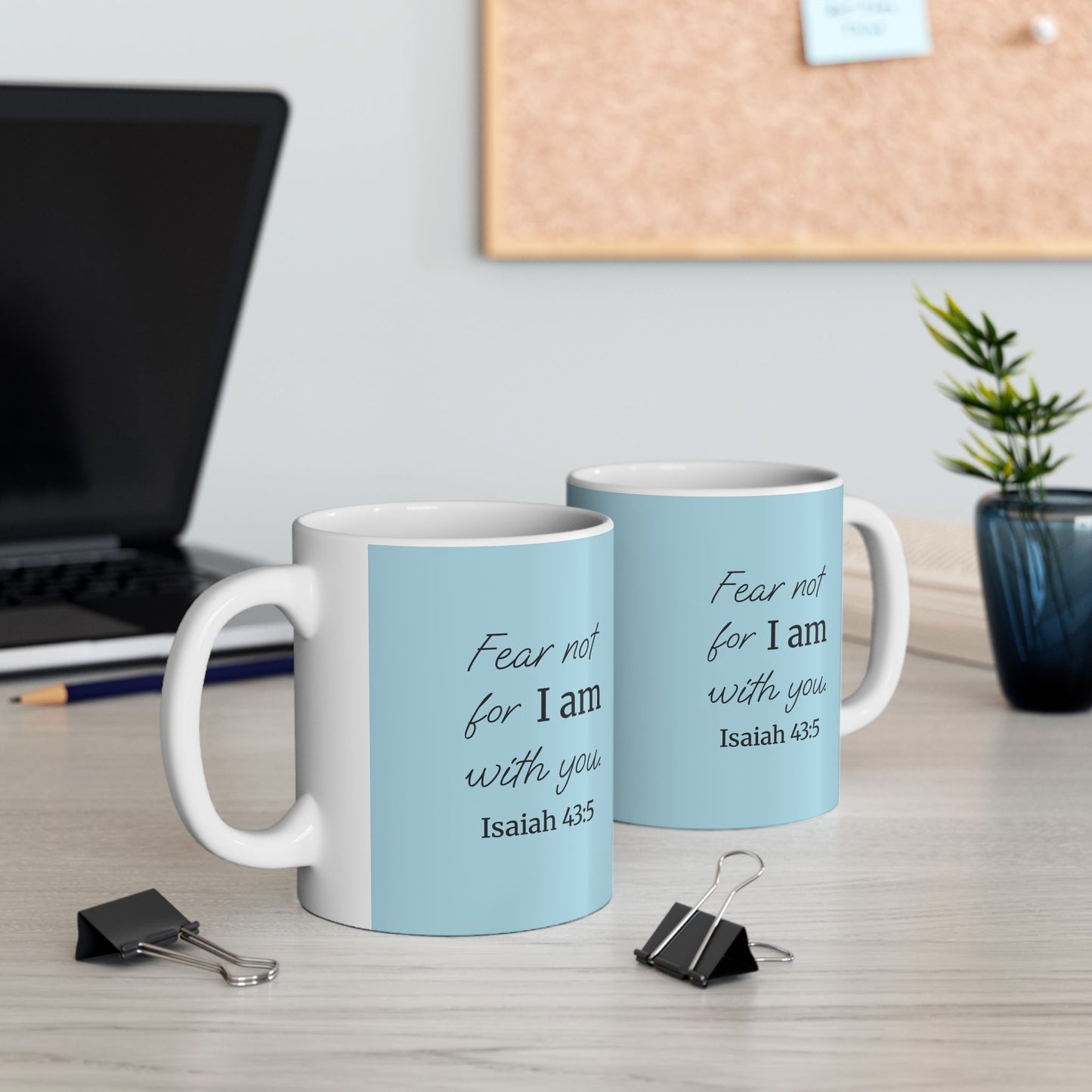 *NEW* Inspirational Ceramic Mug (11oz, 15oz) | Isaiah 43:5