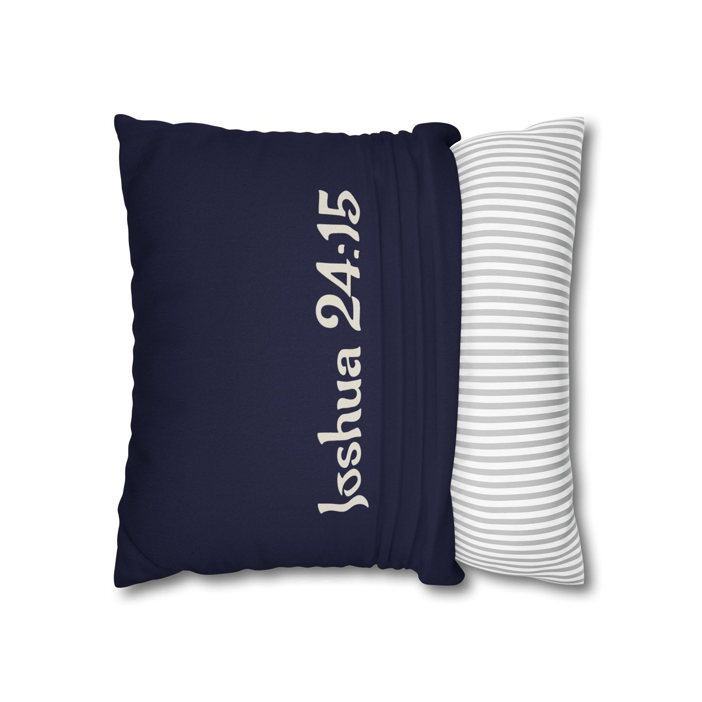 Charming Scripture Pillowcase (Joshua 24:15)