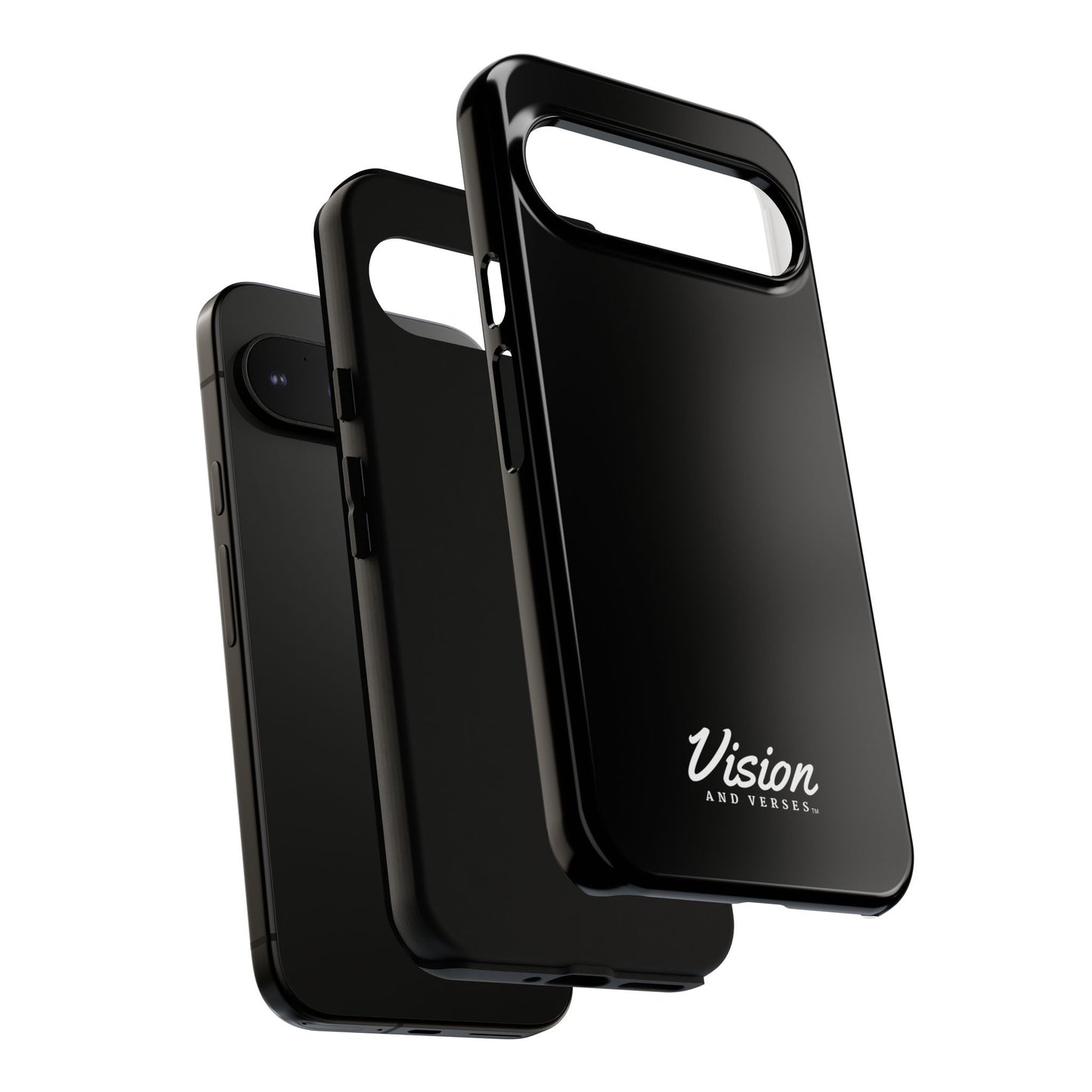 Black Vision and Verses Tough Phone Case