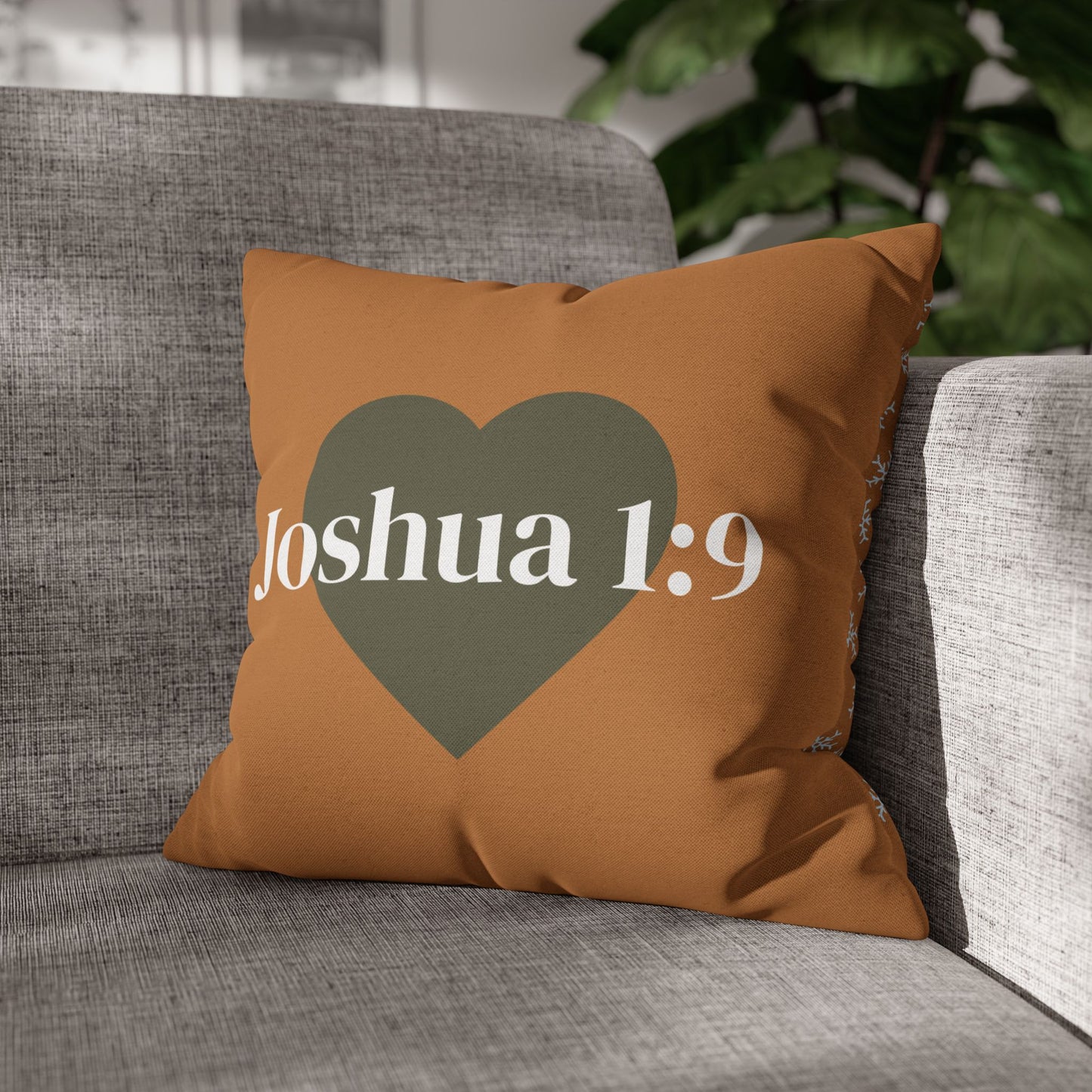 Charming Polar Pillowcase (Joshua 1:9)
