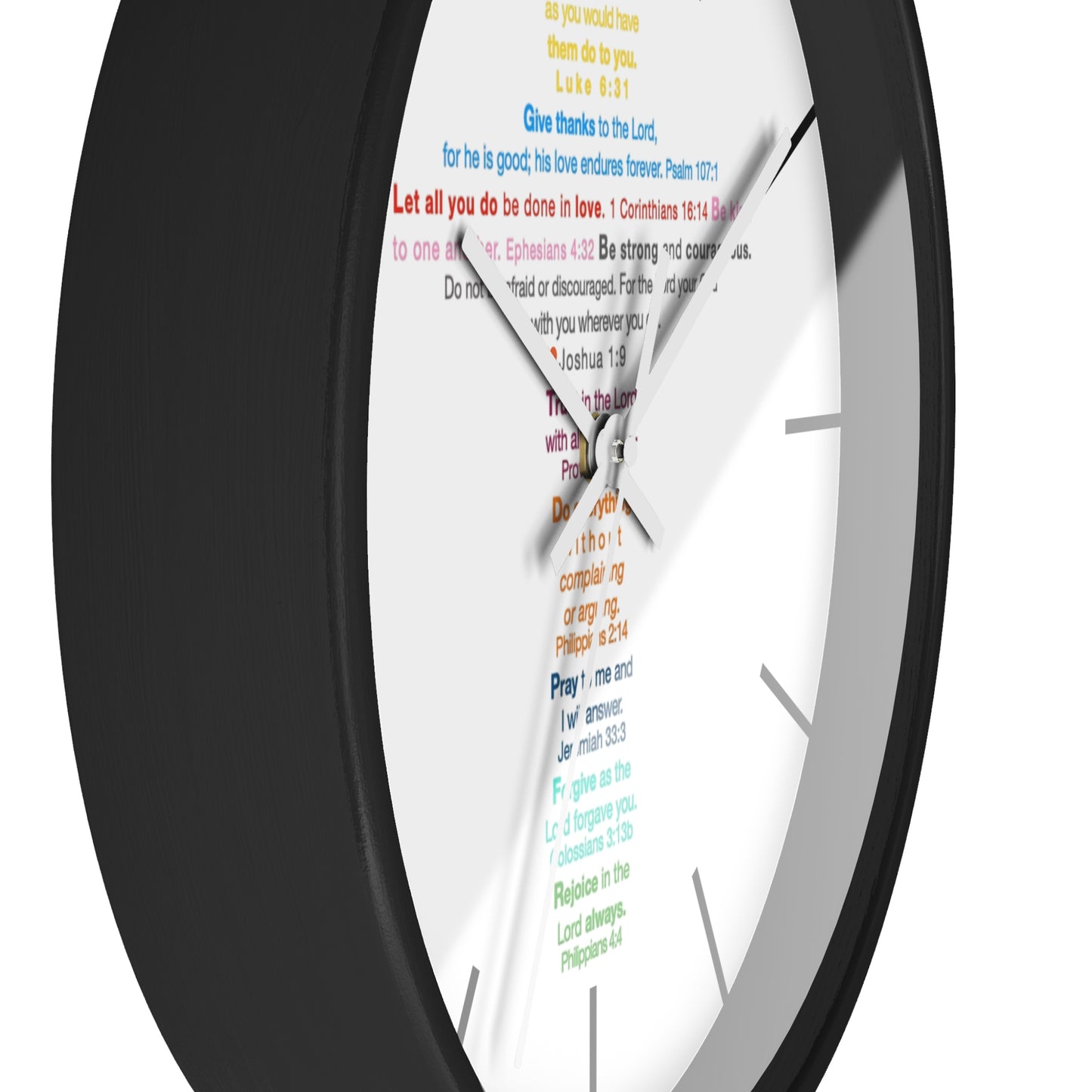 The Kids Cross - Wall Clock