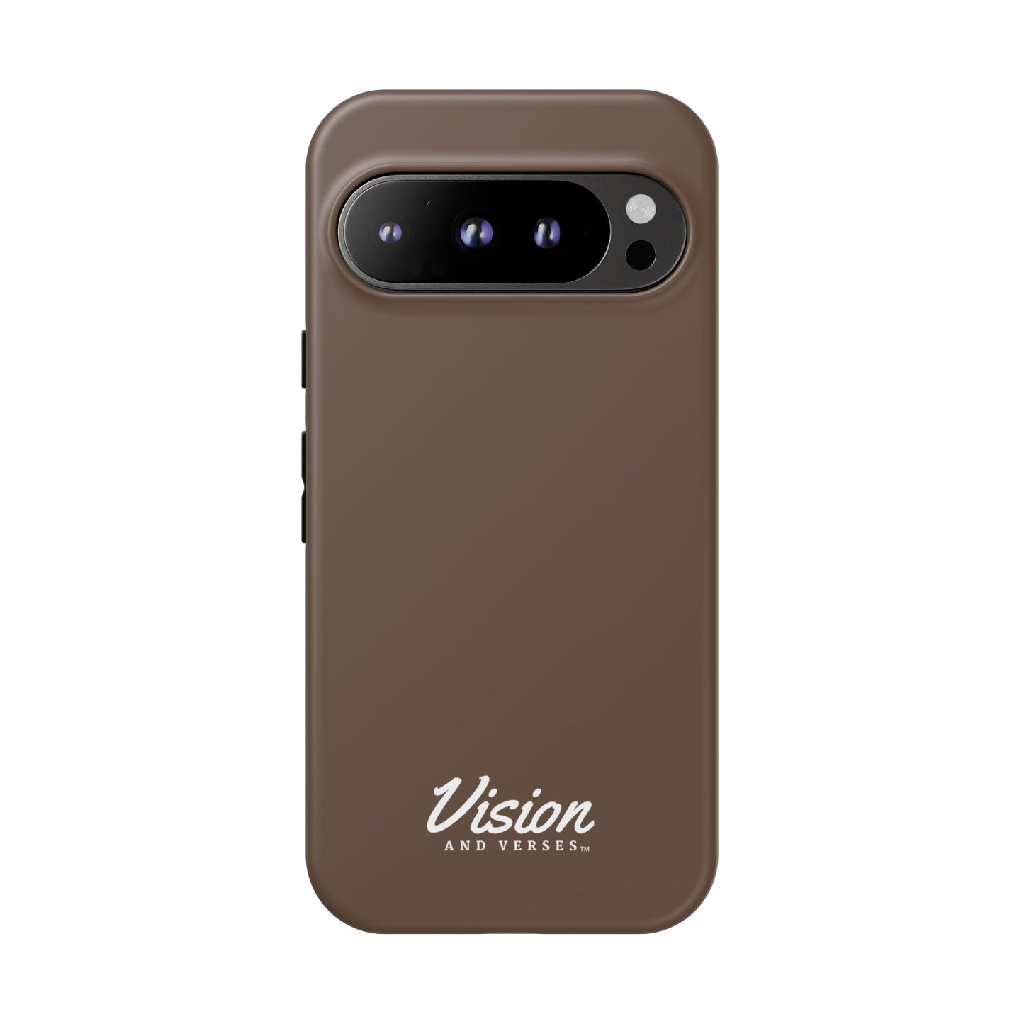 Brown Vision and Verses Tough Phone Case