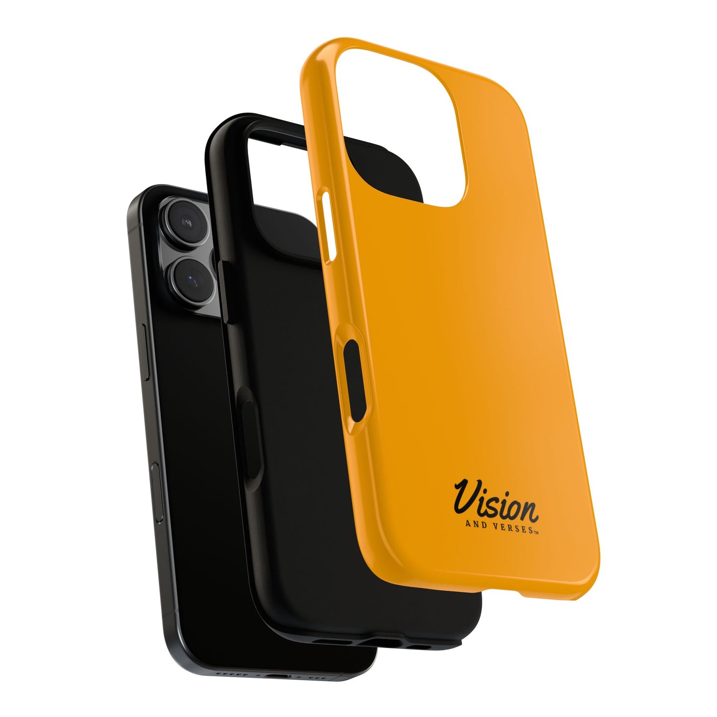 Orange Vision and Verses Tough Phone Case