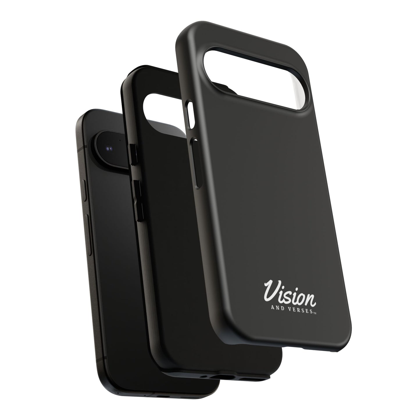 Black Vision and Verses Tough Phone Case