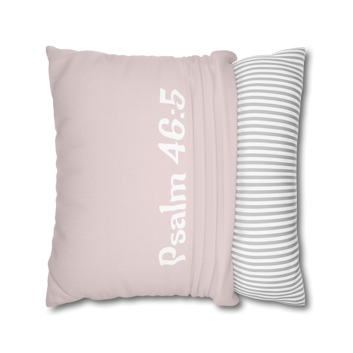 Charming Pinwheel Petal Pillowcase (Psalm 46:5)