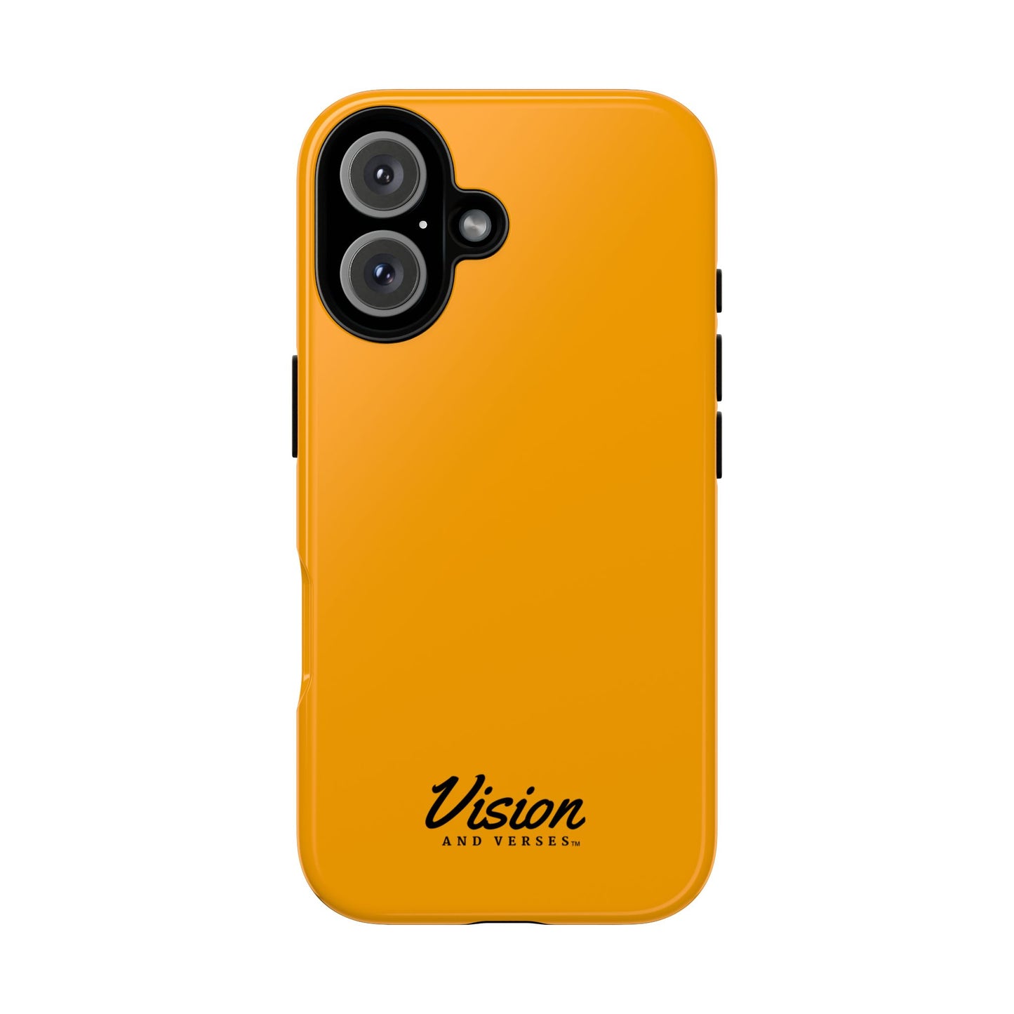 Orange Vision and Verses Tough Phone Case