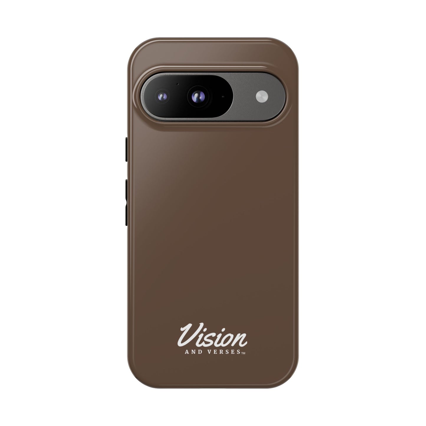 Brown Vision and Verses Tough Phone Case