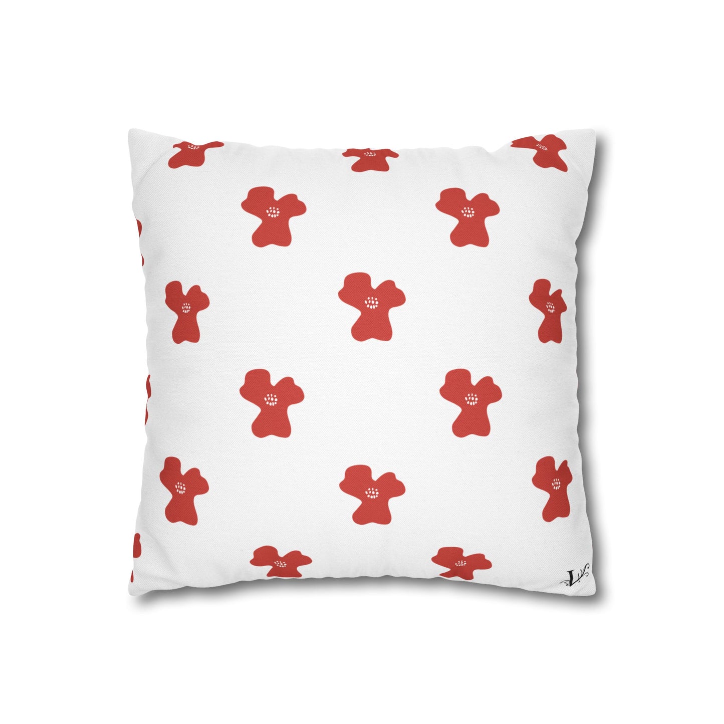 Charming Poppy Pillowcase (Proverbs 3:5)