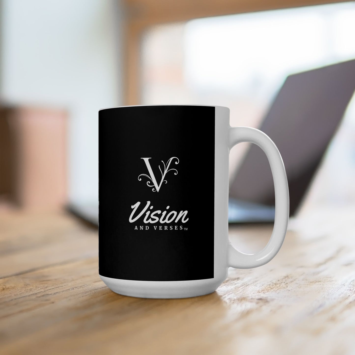 Elegant Vision and Verses Ceramic Mug